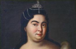 Делата на Екатерина 1. Царуването на Екатерина I. Фелдмаршал Шереметев в живота на Екатерина