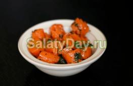 Salada de cenoura cozida - as melhores receitas